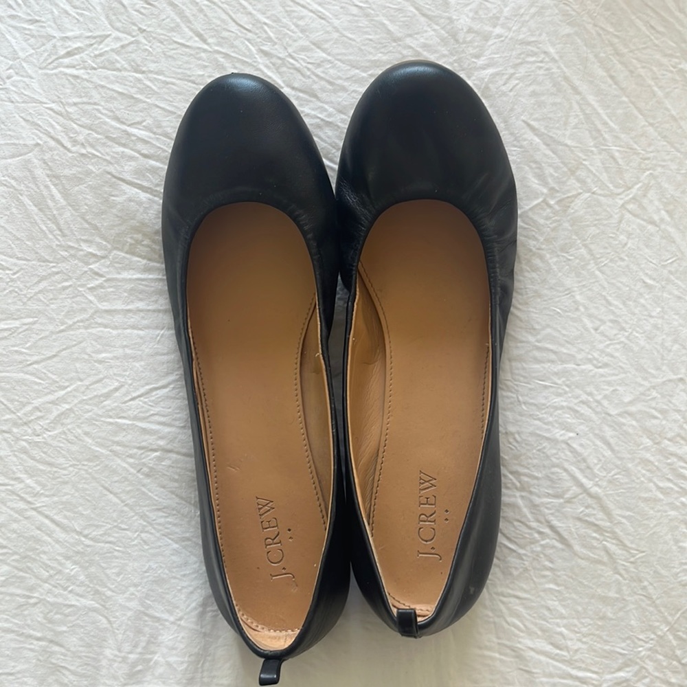 JCrew black ballet flats